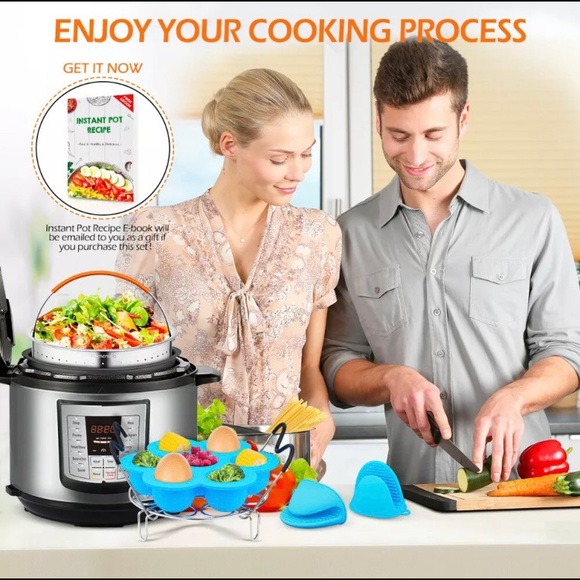 NEW Homemaxs 6pcs Instant Pot Accessories Set - Picture 8 of 10